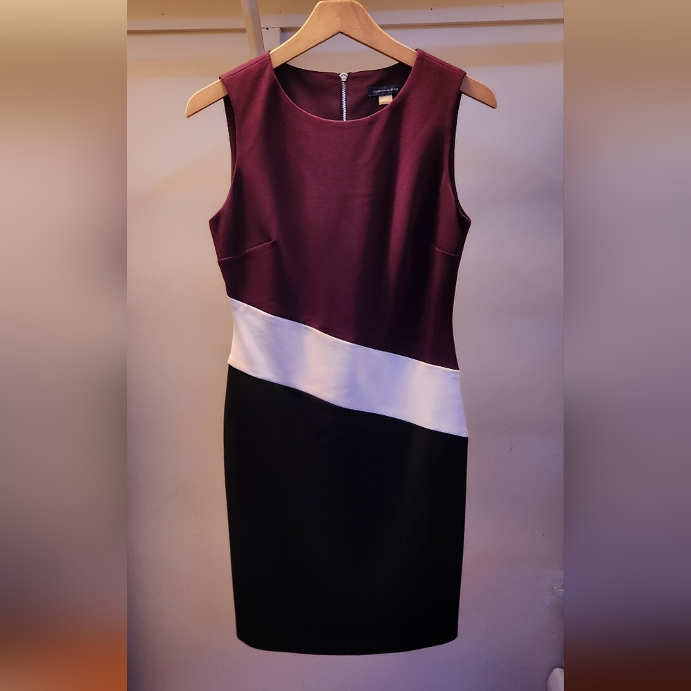 Colorblock Sleeveless Dress